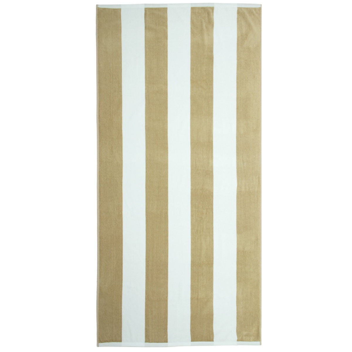 telo mare a righe beige
