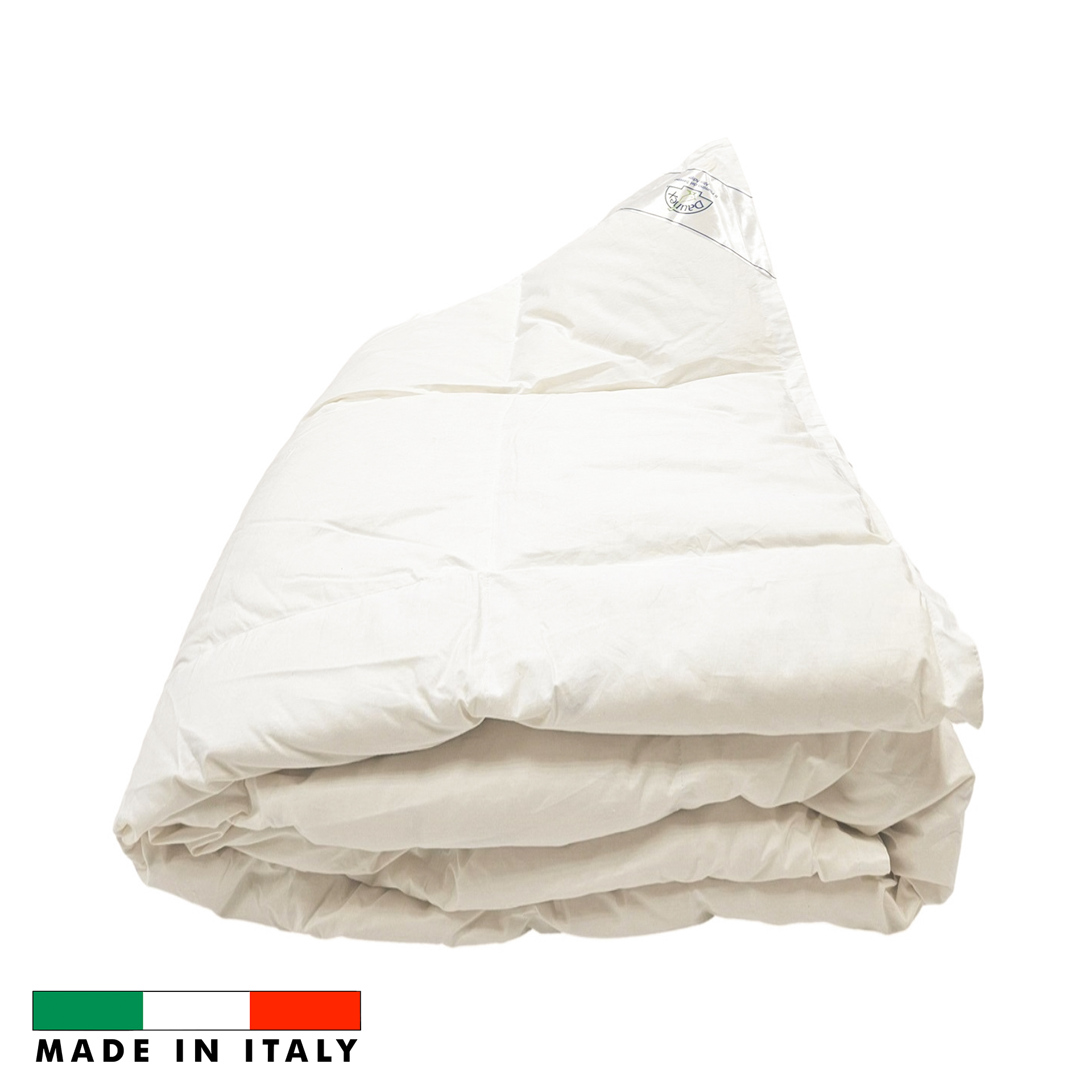 piumino letto cervino, grado di calore medio