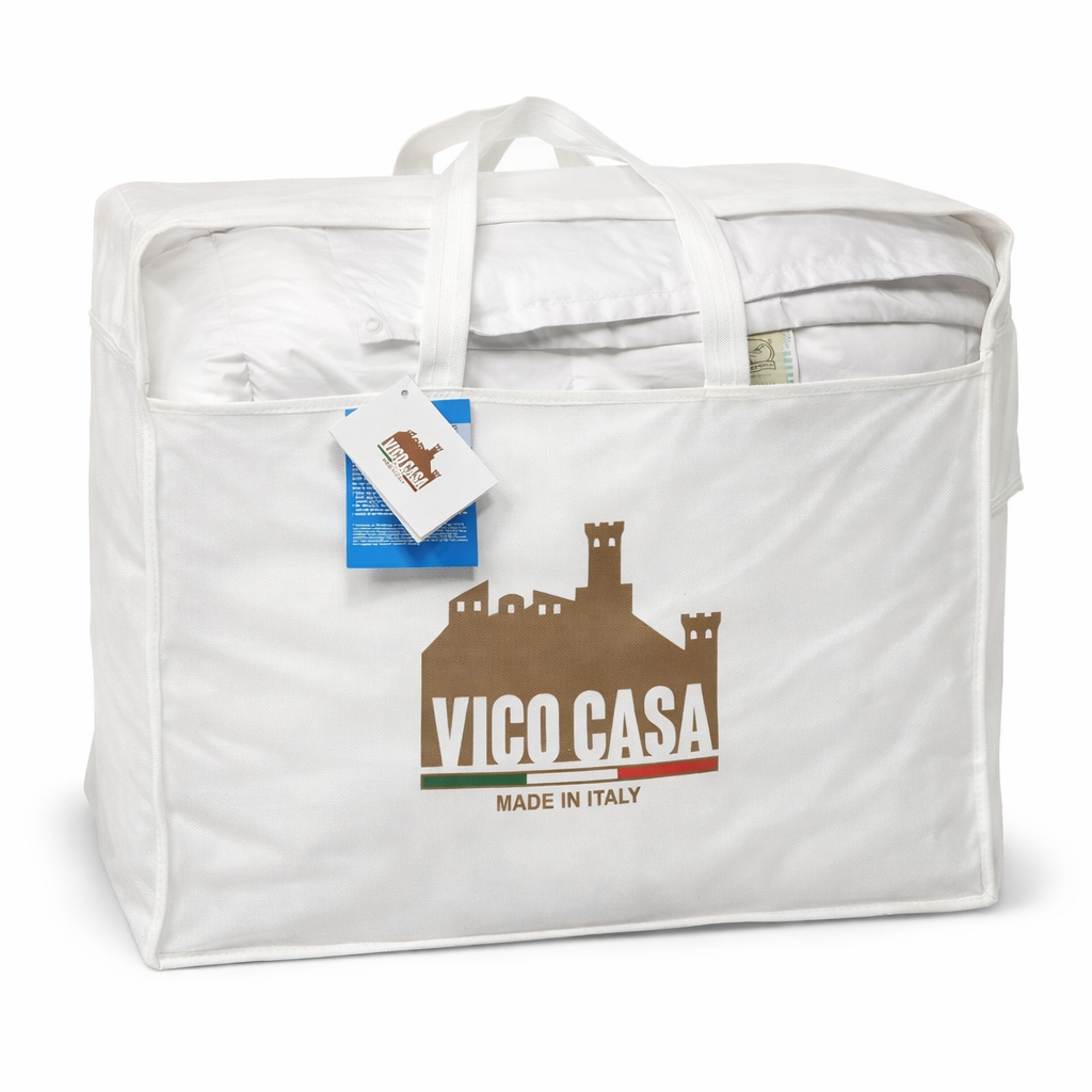 Piumino letto FIOCCO quattro stagioni in piuma (Medio+Leggero)