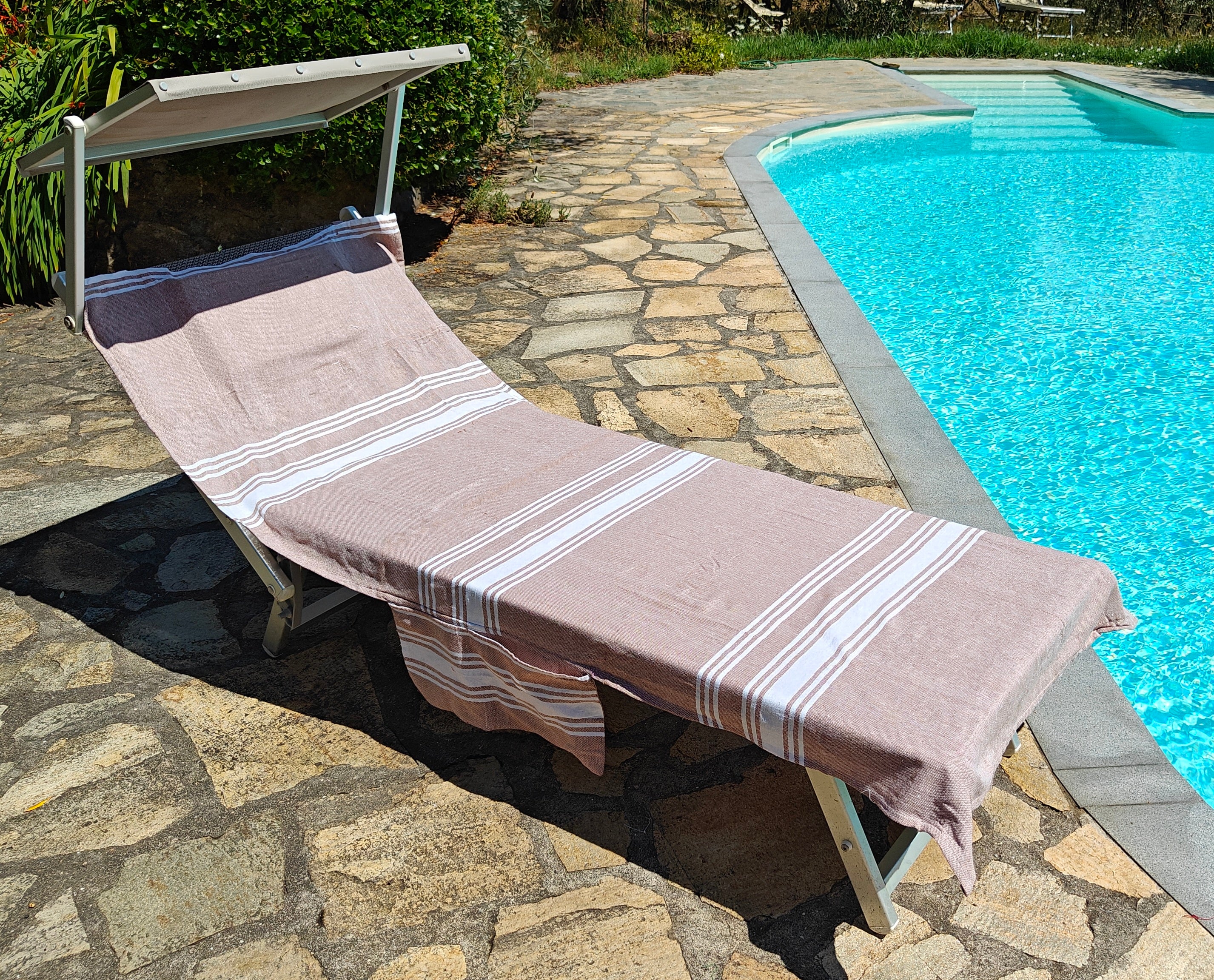 telo mare con cuscino incorporato