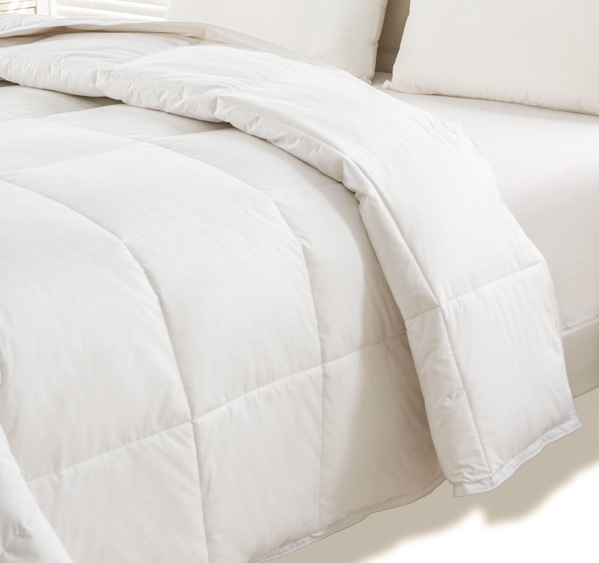 Piumino PIUMETTA matrimoniale 250×200 – trapuntatura a quadri fissi