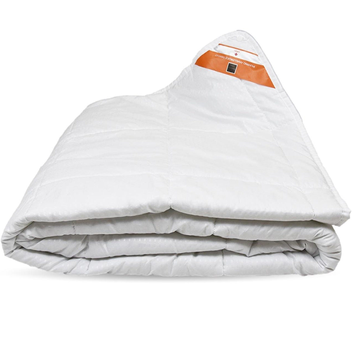 Piumino letto estivo bianco anallergico estivo Damast della Daunex, etichetta arancione
