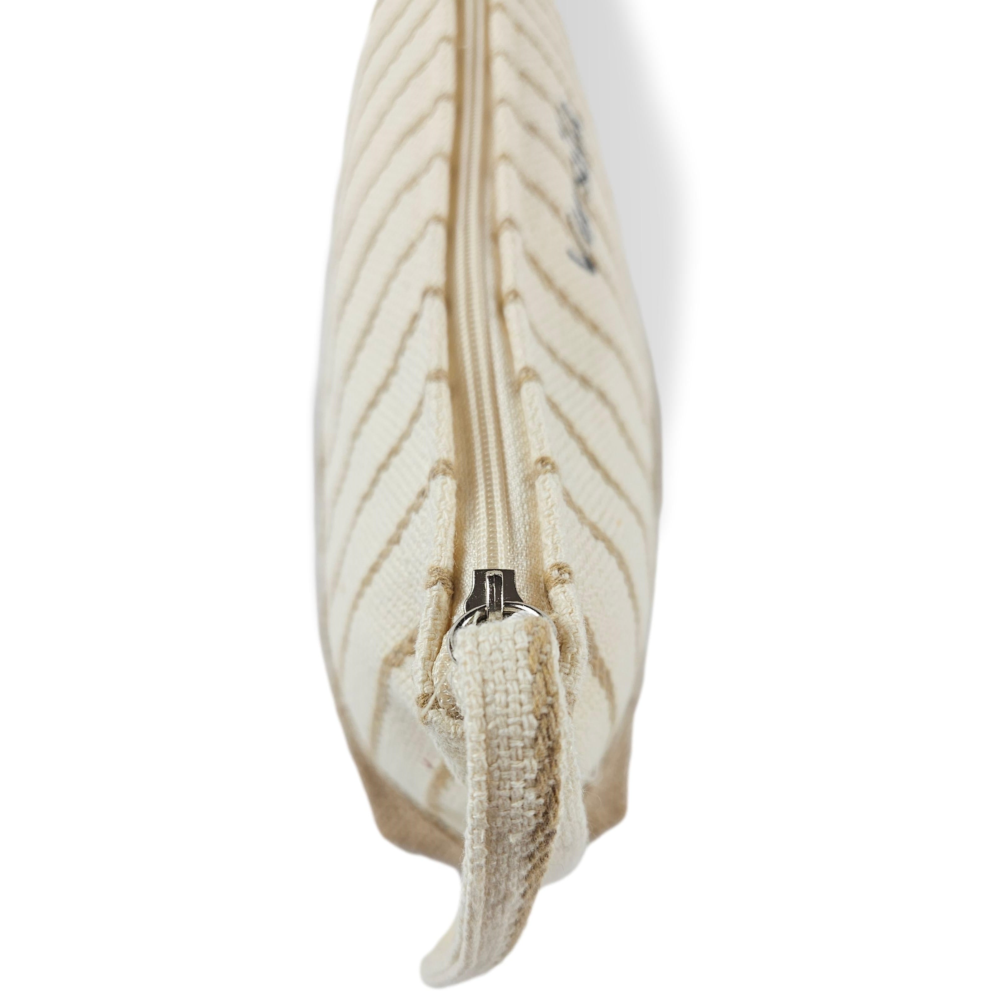 zip pochette mare a righe