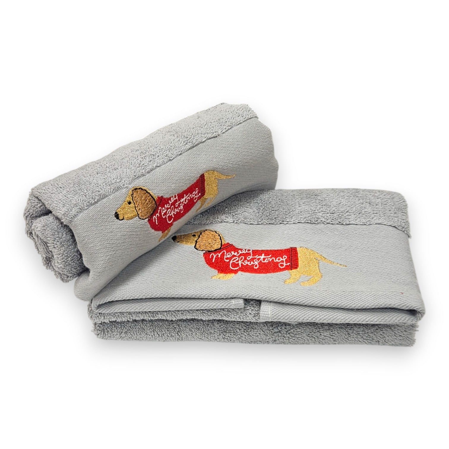 Asciugamani da bagno GRIGIO CON CANE