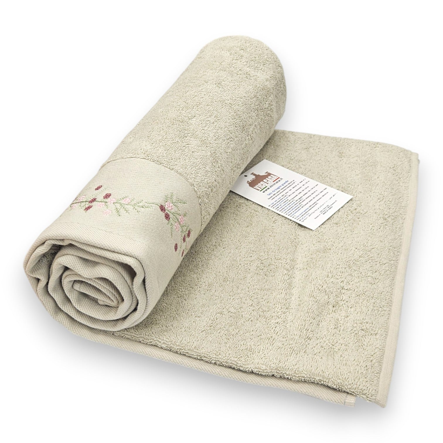 telo doccia spugna cotone burgeon
