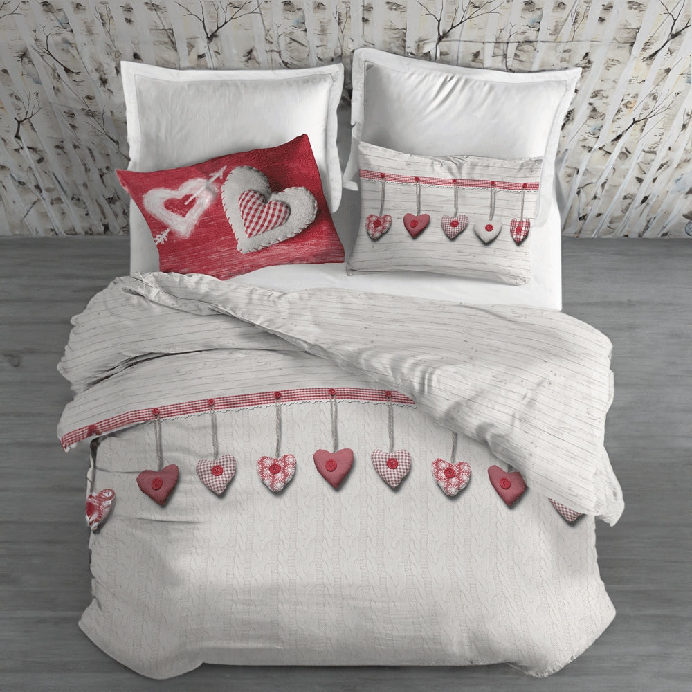HomeLife Set Lenzuola Completo Letto Matrimoniale 100% Cotone Made in –  HomeLife Italy