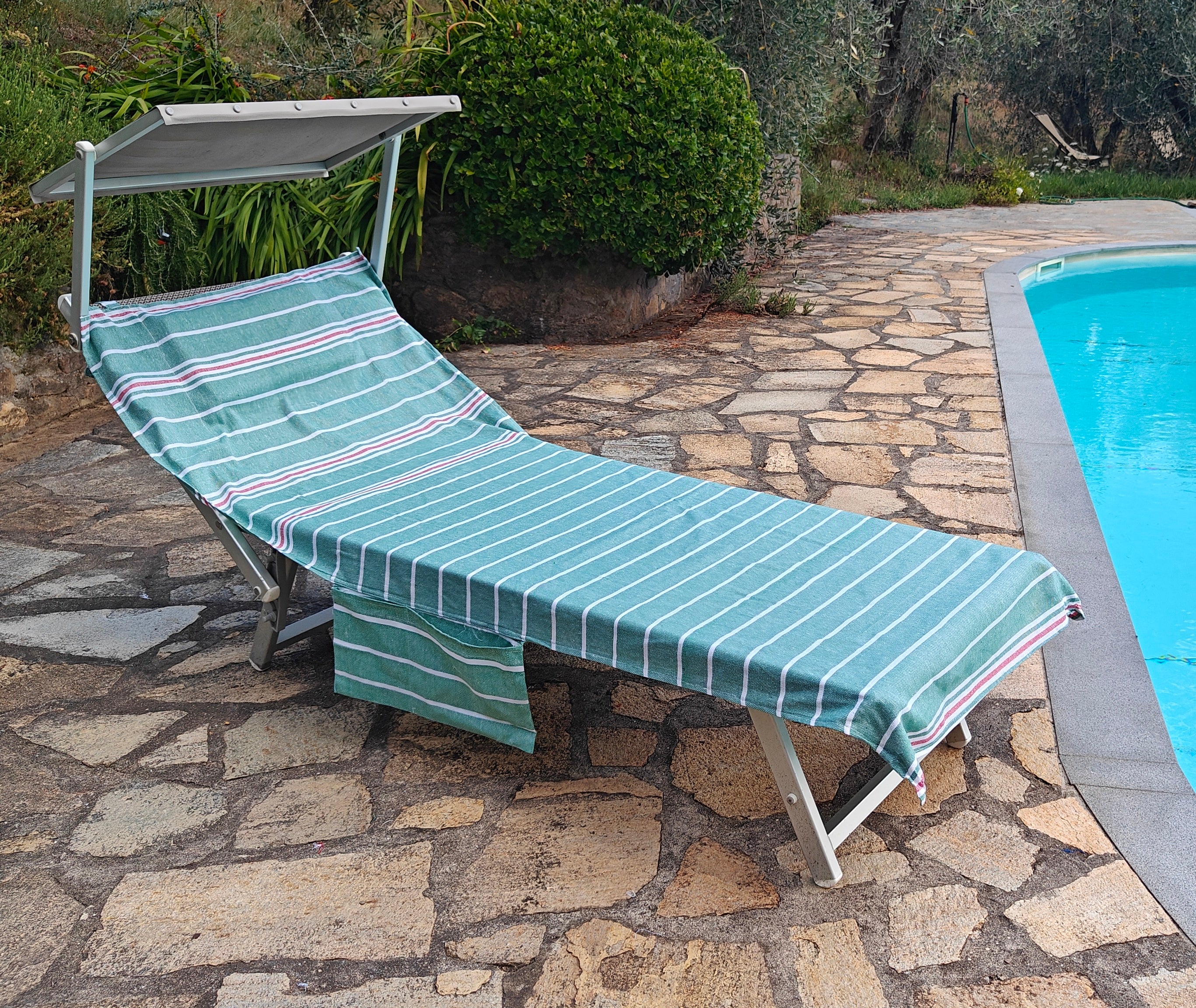 Telo Mare per Lettino Riviera verde