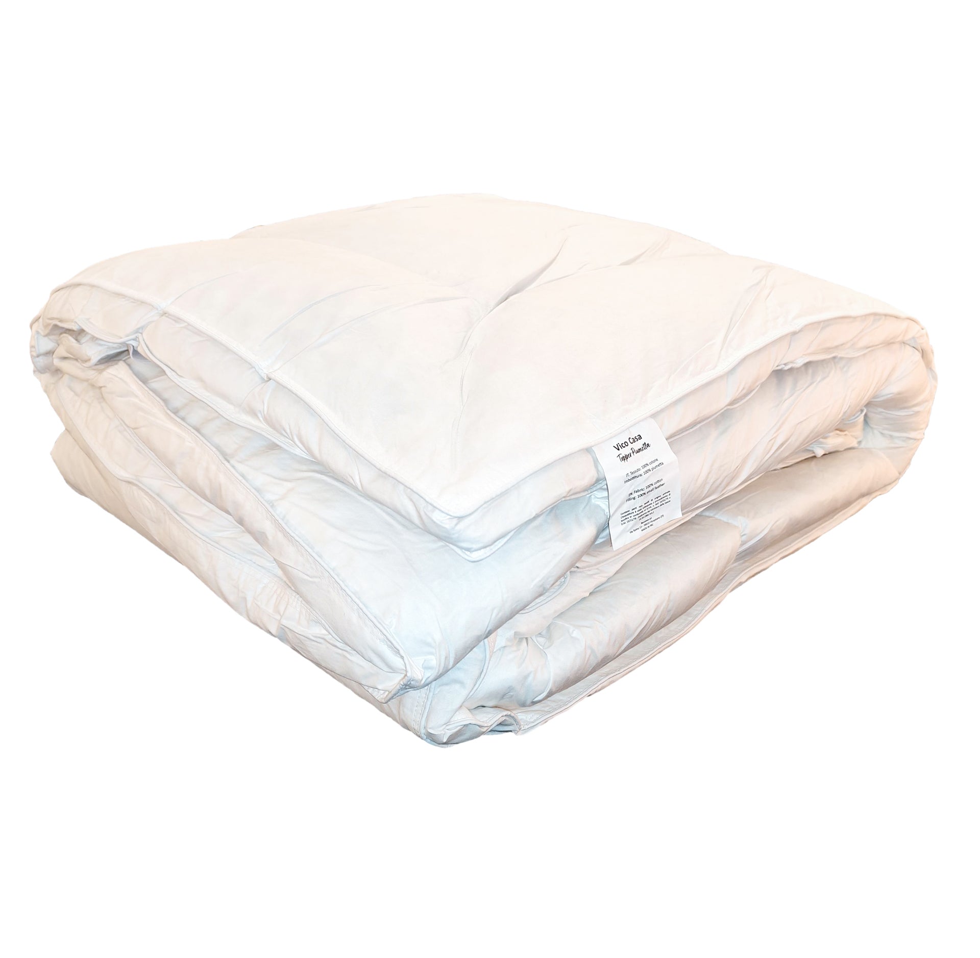 Rivestimento 100% cotone con bordatura perimetrale