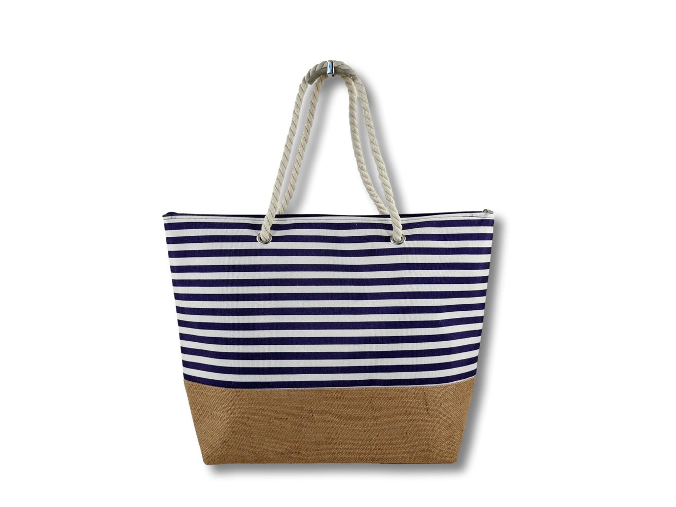 Borsa mare stile marino a righe